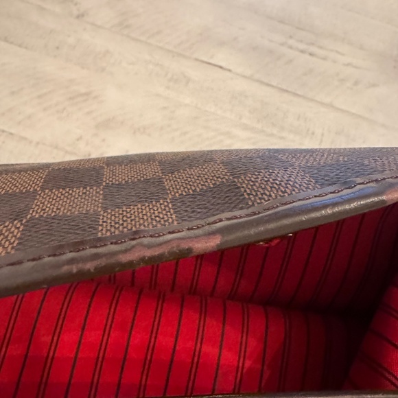 Preowned Authentic Louis Vuitton Ebene Delightful MM Damien Brown - Picture 4 of 16